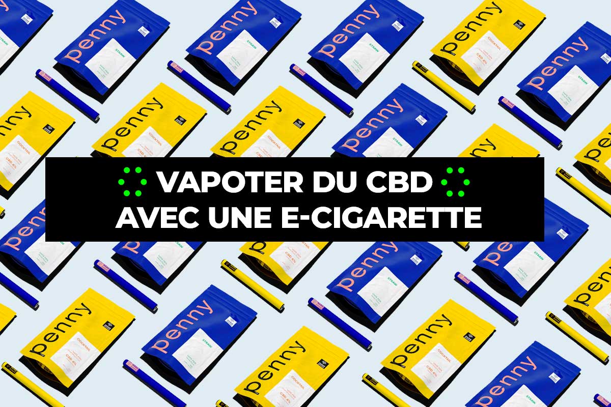 You are currently viewing Comment vapoter du CBD avec une cigarette électronique ?